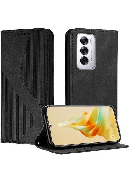 Oppo Oppo 12 5g Için Kılıf Manyetik Pu Deri Kart Yuvaları Tutucu Folio Kapak (Yurt Dışından) indirimleri
