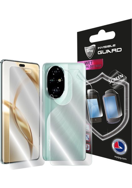 Honor 200 Pro Için Hydrogel (Ince Tpu) Tam Kaplama (Ekran ve Arka Koruma)