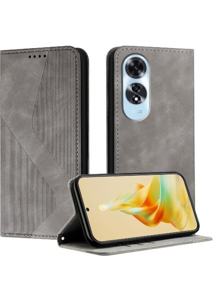 Oppo A60 Pu Deri Kart Yuvaları Tutucu Için Kılıf Folio Manyetik Cüzdan Çevirin (Yurt Dışından) indirimleri
