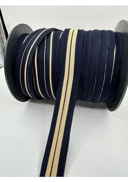 3.5 cm Raşel Şerit-5 Metre-(Laci/bej)