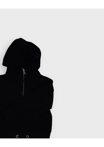 Çocuk Parça Detaylı Sweatshirt Eşofman Takımı