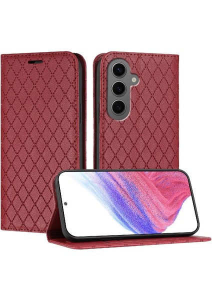 Samsung Galaxy S24 Fe Iş Flip Kart Yuvaları Tutucu Manyetik (Yurt Dışından)