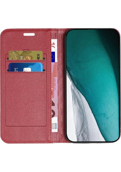 Samsung Galaxy S24 Fe Iş Flip Kart Yuvaları Tutucu Manyetik (Yurt Dışından) modelleri