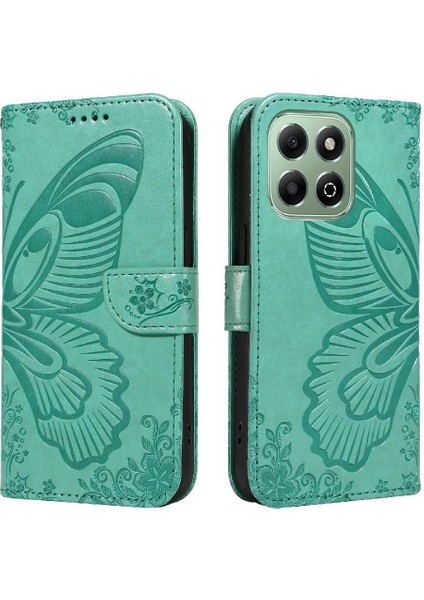 Onur X6B Ayrılabilir El Kayışı Kabartmalı Kelebek Yüksek Flip Case (Yurt Dışından) modelleri