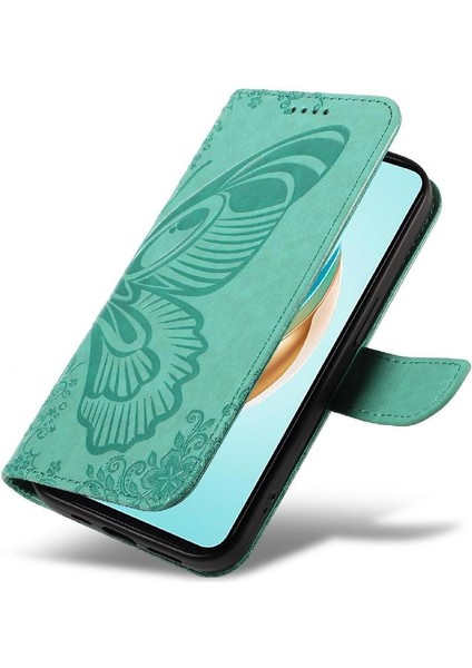Onur X6B Ayrılabilir El Kayışı Kabartmalı Kelebek Yüksek Flip Case (Yurt Dışından) fırsatları