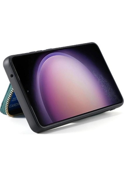 Samsung Galaxy S23 Ayarlanabilir Kordon 7 Kart Yuvaları Premium Standı (Yurt Dışından) fiyatları