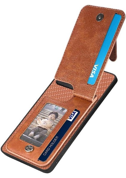 Realme C30 Fermuar Crad Yuvası Manyetik Araç Montaj Cüzdan Standı Için Kılıf (Yurt Dışından) fiyatları