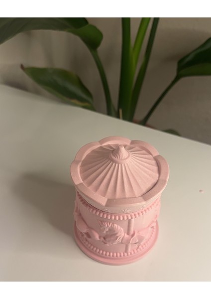 Atlı Karınca Dekoratif Kutu Pınk Carousel