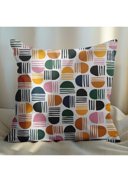 Modern Tasarımlı 2'li Yastık Içi ve Kırlent Kılıfı 45CM 113477 fiyatları
