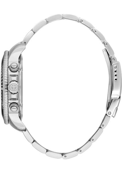 H123CHAR Swiss Made Safir Çizilmez Cam Fonksiyonlar Aktif Metalik Erkek Kol Saati fiyatları