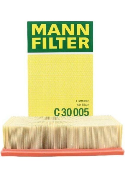 Mann Fılter Vw Golf 7/polo 6 1.6 Tdı Uyumlu Hava Filtresi - 5Q0129620B - Mann C30005