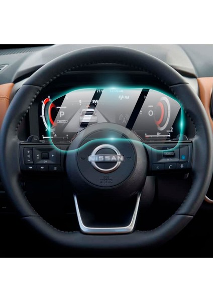 Nissan 2022-24 Juke / X-Trail / Qashqai / T33 12.3" Gösterge Paneli 9h Ipg Proactive Ekran Koruyucu