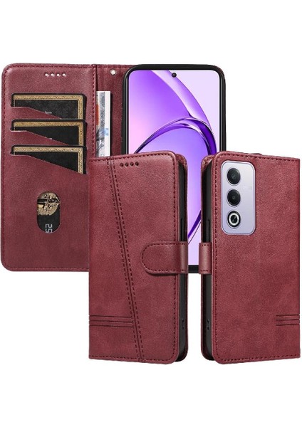 Kredi Kartı Yuvası ile Oppo A3 Pro 5g Için Filp Durumda Ayrılabilir Siyah Cüzdan (Yurt Dışından)