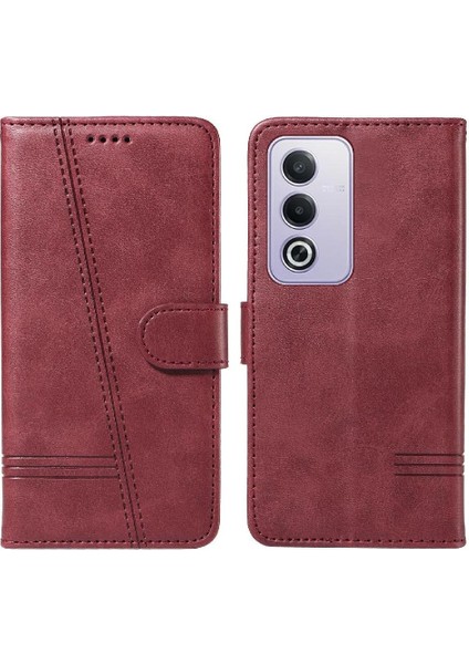 Kredi Kartı Yuvası ile Oppo A3 Pro 5g Için Filp Durumda Ayrılabilir Siyah Cüzdan (Yurt Dışından)