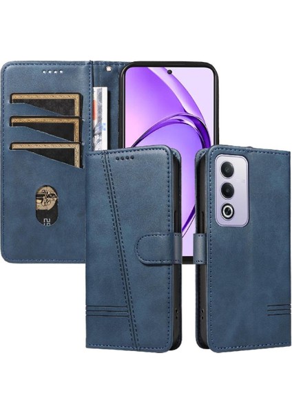 Kredi Kartı Yuvası ile Oppo A3 Pro 5g Için Filp Durumda Ayrılabilir Siyah Cüzdan (Yurt Dışından)