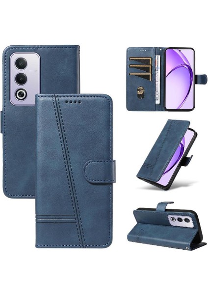 Kredi Kartı Yuvası ile Oppo A3 Pro 5g Için Filp Durumda Ayrılabilir Siyah Cüzdan (Yurt Dışından)