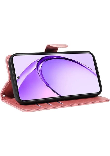 Kredi Kartı Yuvası ile Oppo A3 Pro 5g Için Filp Durumda Ayrılabilir Siyah Cüzdan (Yurt Dışından)