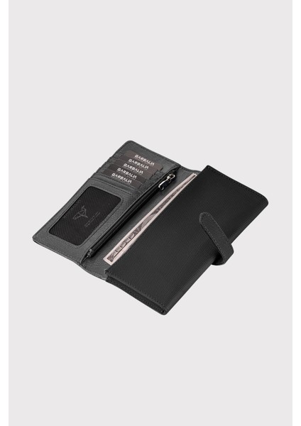 Astana Kemer Kilitli Fermuarlı Bilek Askılı Telefon Bölmeli Pike Desen Kadın Cüzdanı modelleri