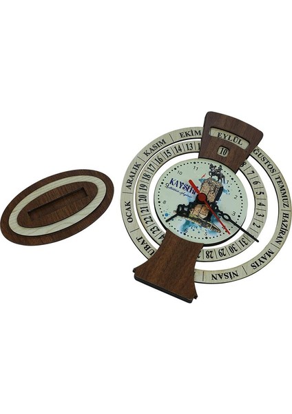 El Işçiliği Kayseri Atatürk Heykeli Takvimli Masa Saati 25X20 Cm- 6011 fırsatları