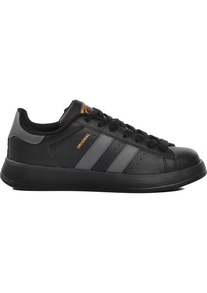 B-573 Siyah Unisex Bağcıklı Sneaker