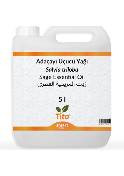 Adaçayı Uçucu Yağı 5 Litre