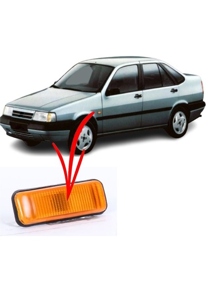 Fiat Tempra Yan Çamurluk Sinyali Takım (2 Adet) 1991-1999 modelleri