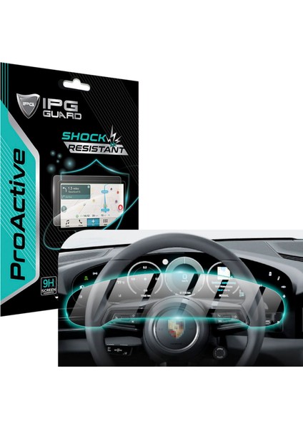 Porsche 2020-24 Taycan 16.8" Gösterge Paneli 9h Ipg Proactive Ekran Koruyucu