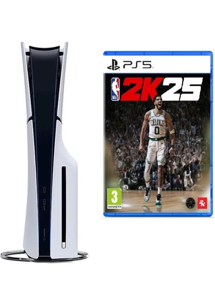 Playstation 5 Slim 1 TB İthalatçı Garantili + Ps5 Nba 2K25 Oyun
