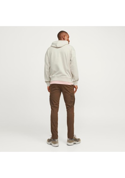 Erkek Kapüsonlu Düz Renk Sweatshirt - Charge