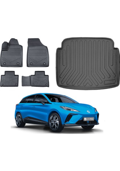 Mg 4 Luxury 2023 Model 3D Alt Bagaj Havuzu+Paspas Takımı