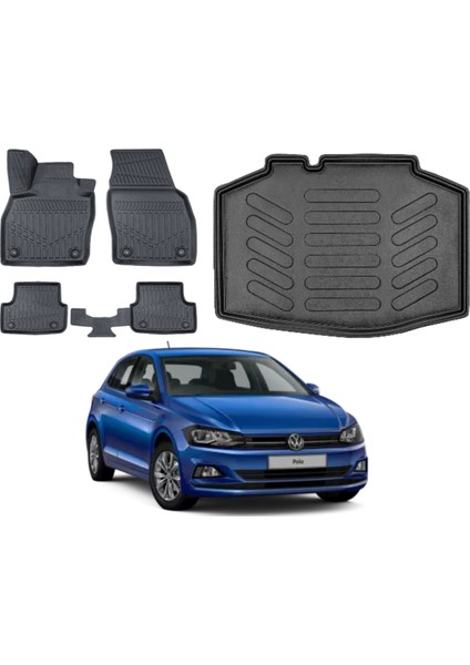 Polo Trendline Paket 2019 Model 3D Bagaj Havuzu+Paspas Takımı