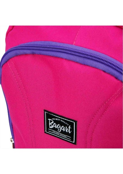 Bagart Üç Bölmeli Pembe Çocuk ve Yetişkin Okul Çantası Sırt Çantası modelleri