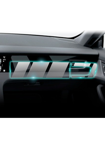 Porsche 2020-24 Taycan 10.9" Yolcu Ekranı 9h Ipg Proactive Ekran Koruyucu