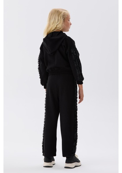 Bg Store Kız Çocuk Siyah Eşofman Üstü fırsatları