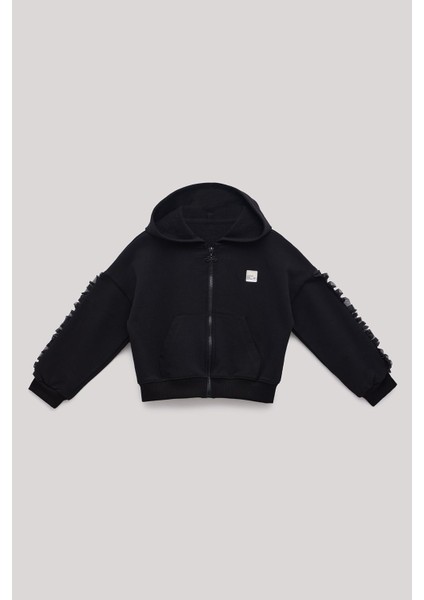 Bg Store Kız Çocuk Siyah Eşofman Üstü indirimleri