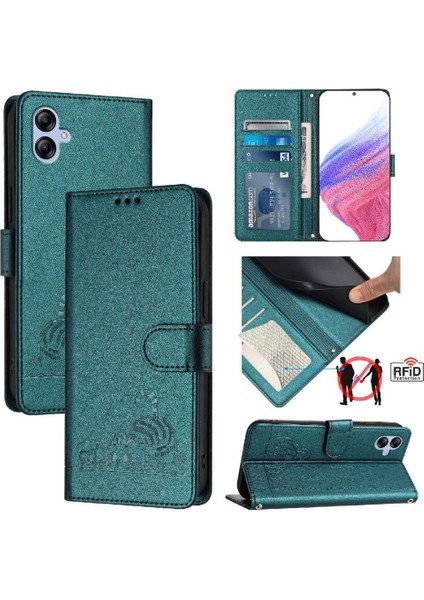 Samsung Galaxy M04 4G/F04 4g Cüzdan Kapak Çevirin Kart Yuvası Tutucu (Yurt Dışından) indirimleri