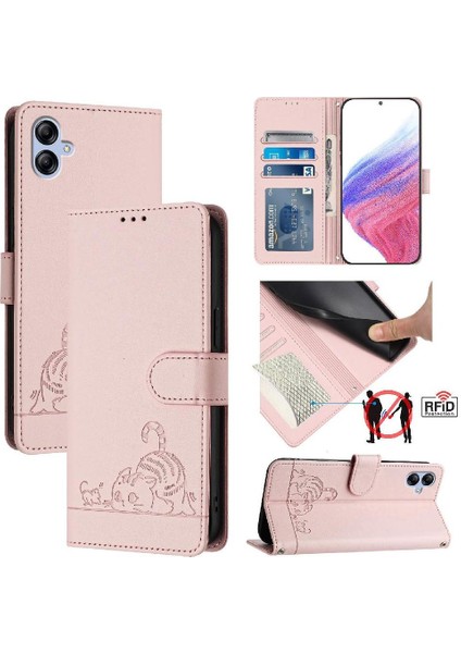Samsung Galaxy M04 4G/F04 4g Cüzdan Kapak Çevirin Kart Yuvası Tutucu (Yurt Dışından) indirimleri