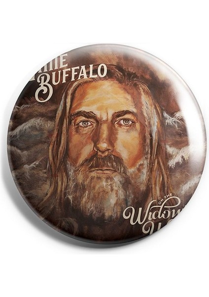 The Whıte Buffalo V3 Iğneli Çanta Rozeti