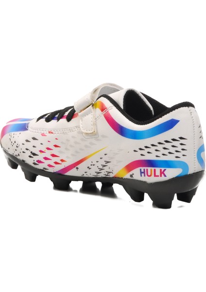 Hulk 129-F Beyaz-Siyah Çocuk Krampon