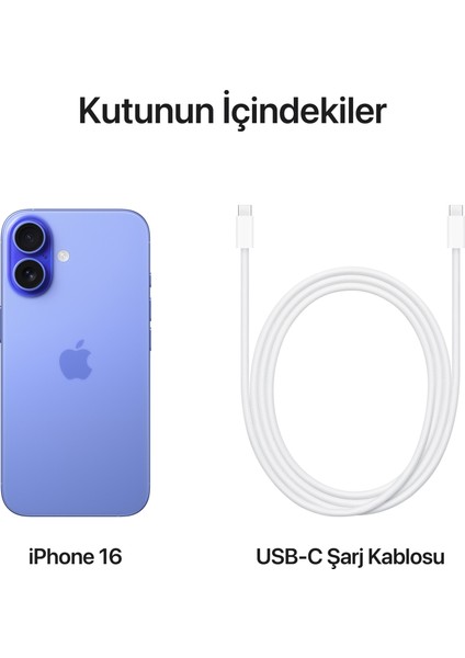 iPhone 16 512GB Lacivert Taş