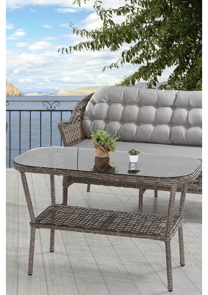 Orkide Rattan Bahçe Mobilya Takımı | 2+1+1+Masa | Rehome modelleri