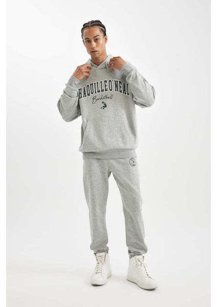 Fit Shaquille O'Neal Boxy Fit Kapüşonlu Sweatshirt D1517AX24AU