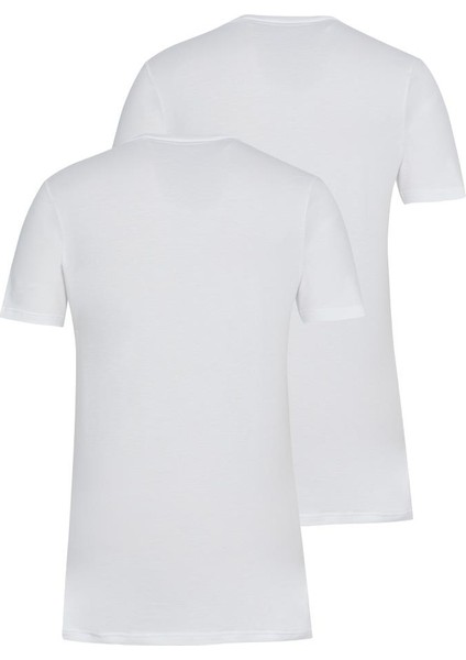 Tender Cotton 2'li Kısa Kol Beyaz T-shirt 9675 fiyatları