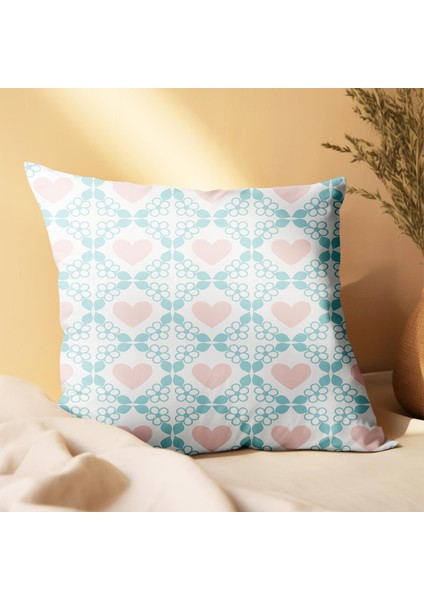 Çiçek Tasarımlı 4'lü Yastık Içi ve Kırlent Kılıfı 45CM 113794 fiyatları