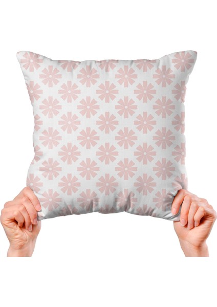Çiçek Tasarımlı 4'lü Yastık Içi ve Kırlent Kılıfı 45CM 113794 modelleri