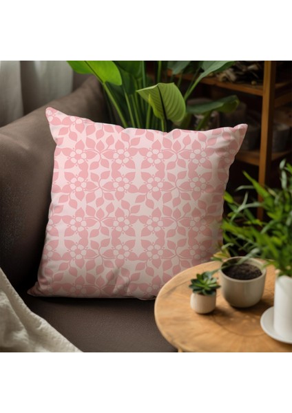 Çiçek Tasarımlı 4'lü Yastık Içi ve Kırlent Kılıfı 45CM 113794 fırsatları