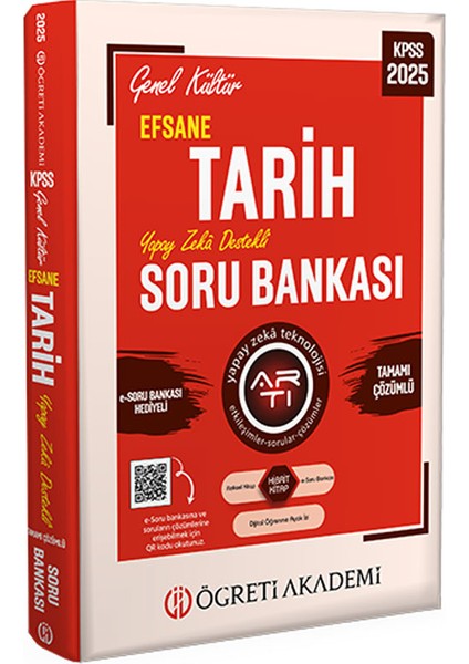 2025 KPSS Genel Kültür Efsane Tarih Tamamı Çözümlü Soru Bankası