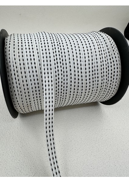 1 cm Çizgili Puntalı Şerit-5 Metre-(Siyah) modelleri