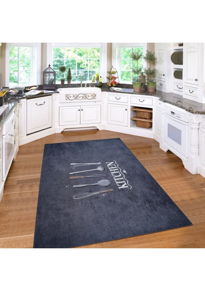 Sare By Kaşmir Halı Board Kitchen 80X300 cm Mutfak Halısı