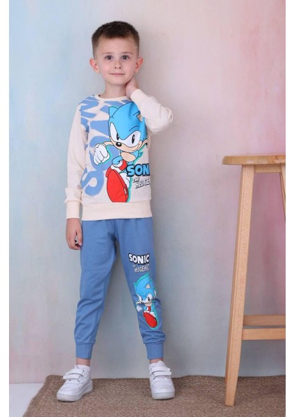 Erkek Çocuk Sonic Alt Üst Takım